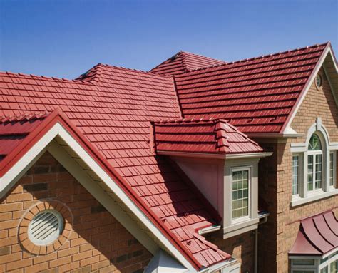 rustic red metal roofing